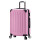 Valija Rígida 20'' Resistente Impermeable 4 Ruedas Rosa1