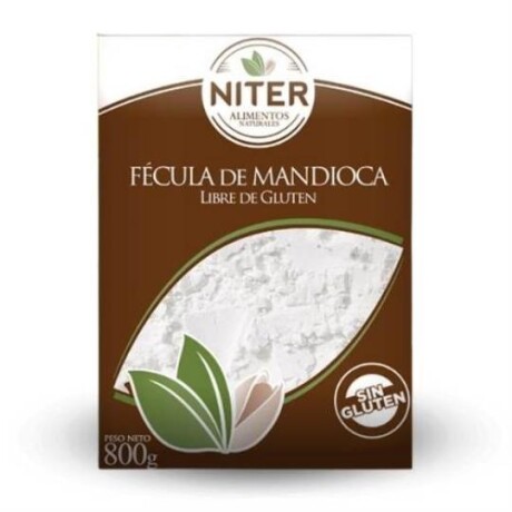 NAT-FECULA DE MANDIOCA S/GLUTEN NITER 800G NAT-FECULA DE MANDIOCA S/GLUTEN NITER 800G