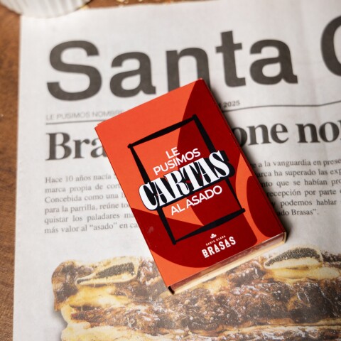 Juego de cartas Brasas Juego de cartas Brasas