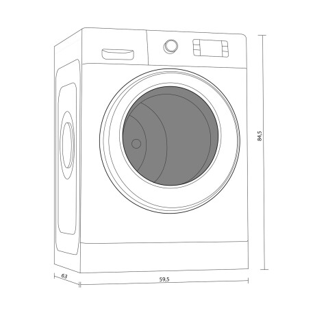 LAVARROPAS WHIRLPOOL 9-KG BLANCO WLF902B25F