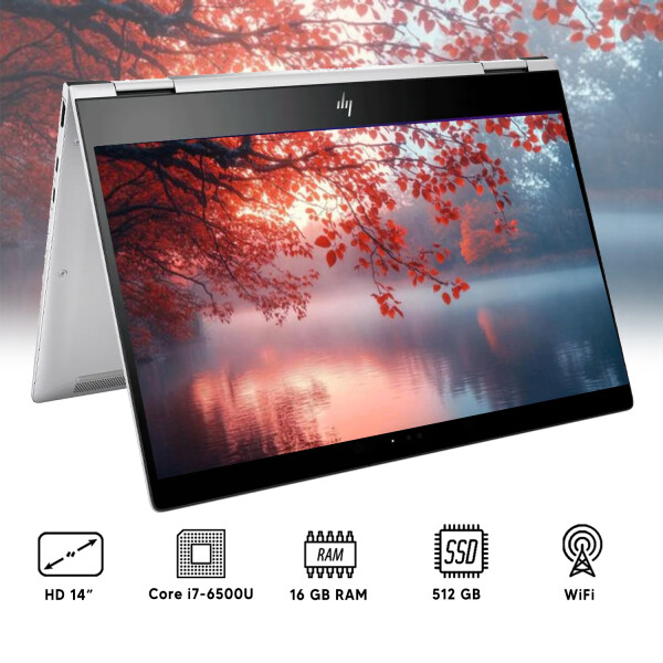 Notebook Hp X360 I7 / 16 Gb Ram/ 512 Gb Ssd Táctil NOTEBOOK HP X360 I7/16/512/14"/TS