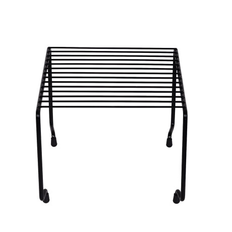 ORGANIZADOR ACERO NEGRO P/ARMARIO APILABLE