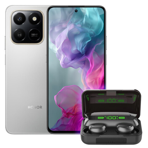 Honor X7d 8gb Ram 256gb 50mpx Ip65 + Regalo GRIS