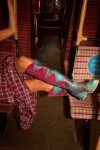 Rombo Boots Turquesa / Magenta