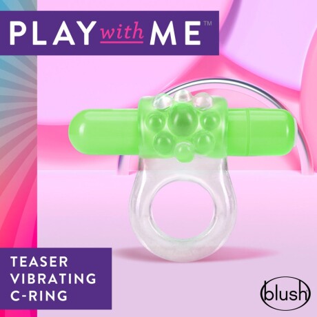 Anillo Teaser Vibrating C-Ring Play With Me Verde