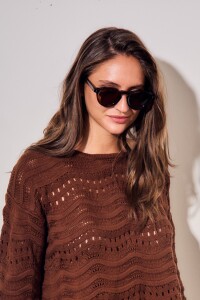 Lentes De Sol Polarizados Marron