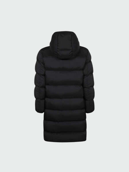 Moncler -Campera estilo parka impermeable con capucha desmontable rellena de plumas, Hanss Negro
