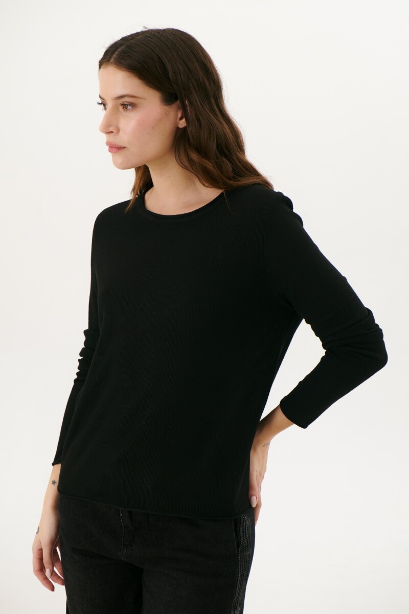 SWEATER CRISTAL NEGRO