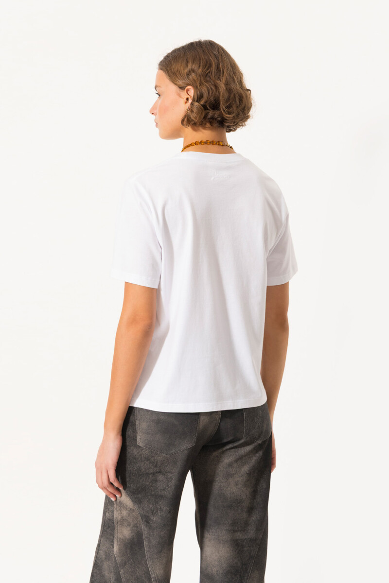 REMERA TIGER Blanco