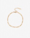 Pulseras Flexibles Metal Pulsera De Metal De La Línea Stay Golden. - Dorado