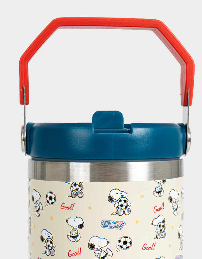 Artículos cocina Vaso Metálico Snoopy Mundial - Blanco Crudo