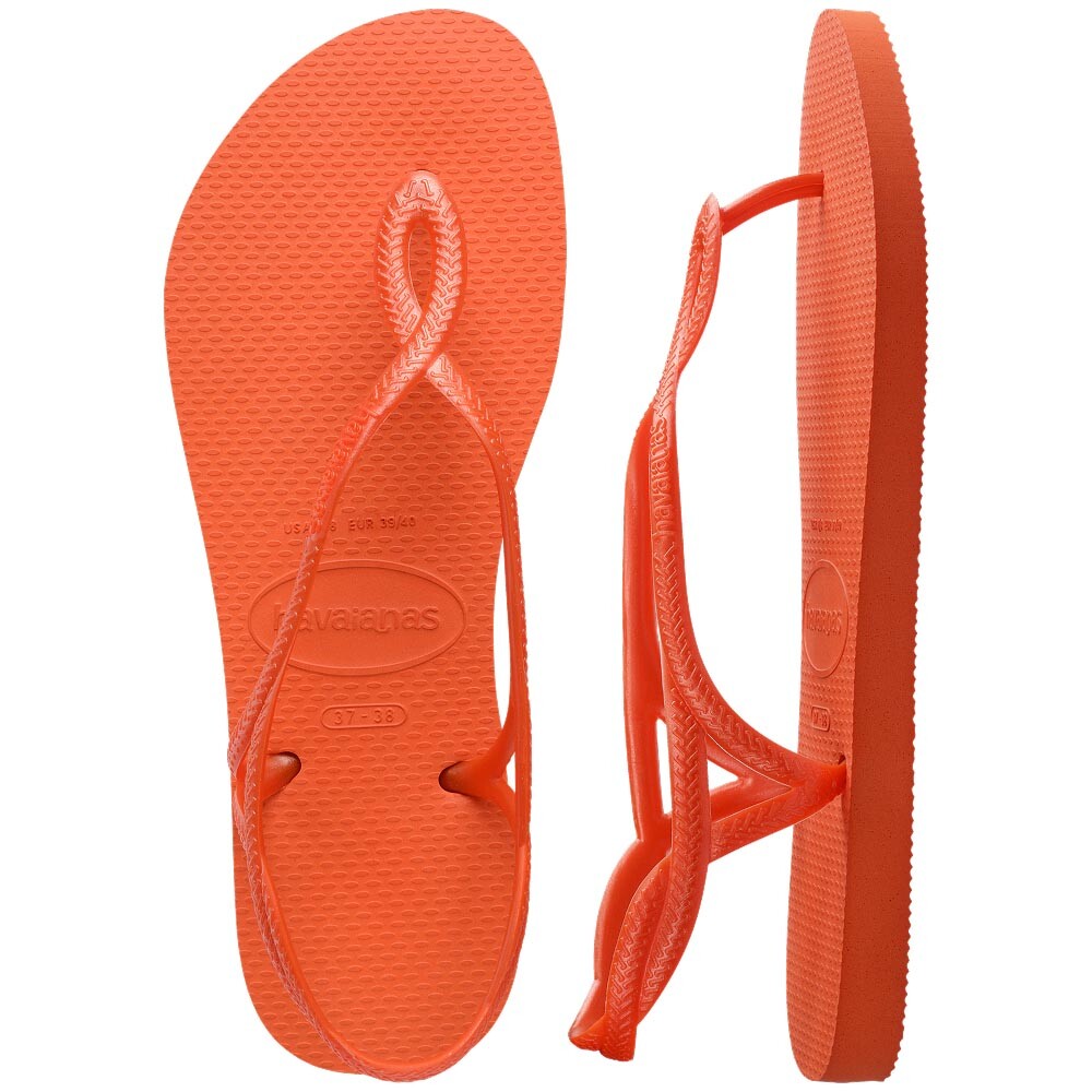 Sandalias Havaianas Luna FC Mujer Naranja Sunset