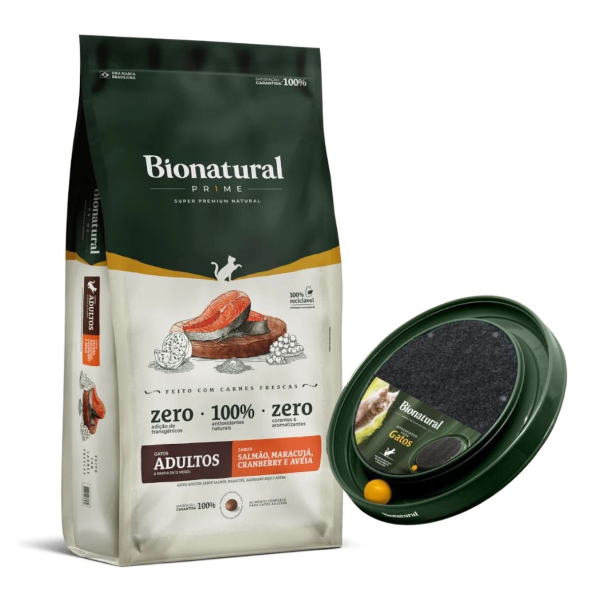 BIONATURAL CAT PRIME ADULTO SALMON 7.5 KG 