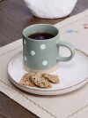 Taza GISLE Ø8xA8cm 30cl verde Taza GISLE Ø8xA8cm 30cl verde