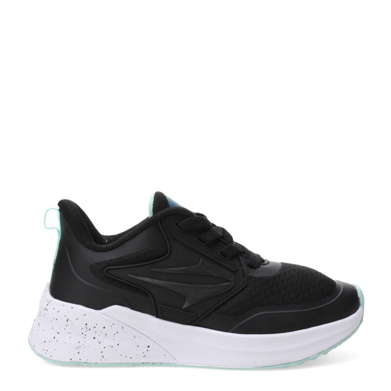 Championes de Niños Topper Iten Negro - Verde Agua