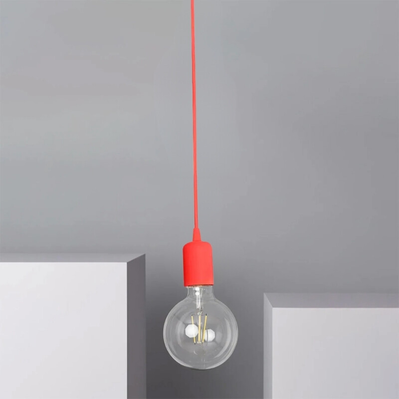 ACDH271 Lámpara Colgante Decorativa Rainbow Rojo