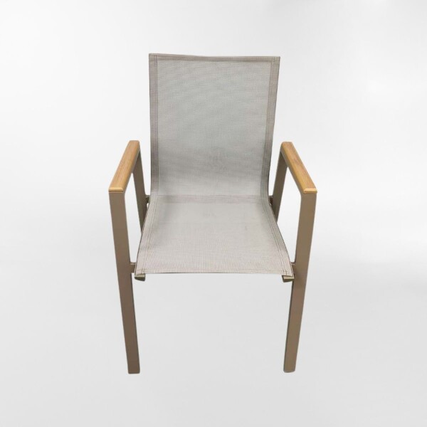 SILLA DE EXTERIOR BRONTE Gris