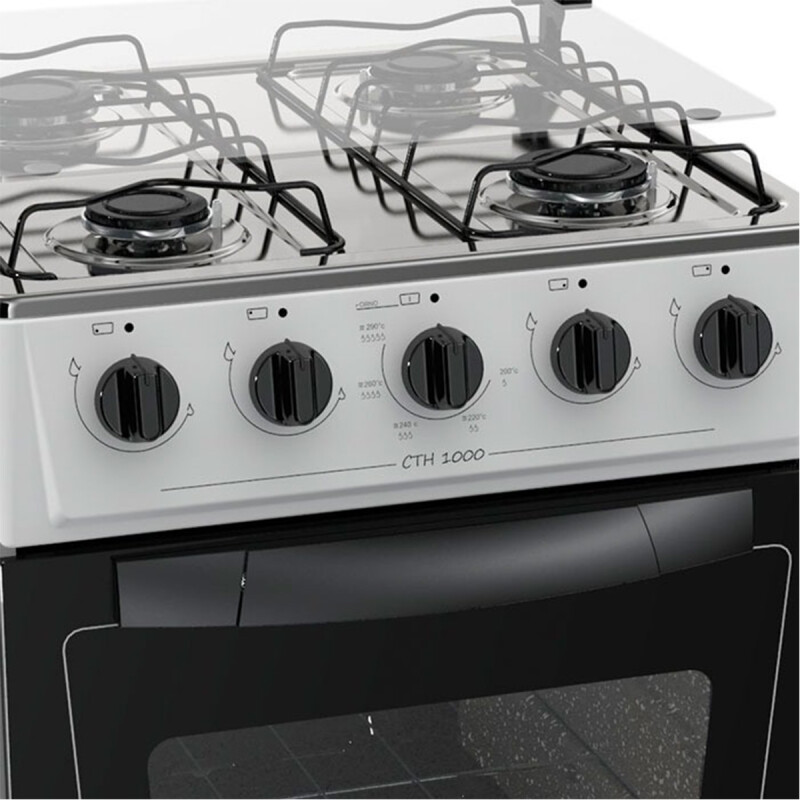 Cocina Thompson A Gas Cth 1000 4 Hornallas Blanca Cocina Thompson A Gas Cth 1000 4 Hornallas Blanca