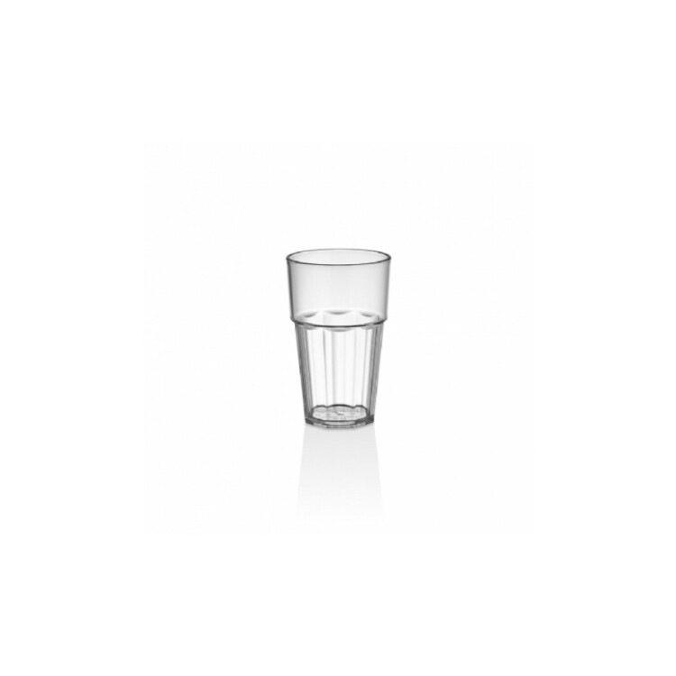 VASO POLICARBONATO 400ML Sin color