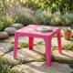 Mesa infantil 54x54x46 cm ROSA