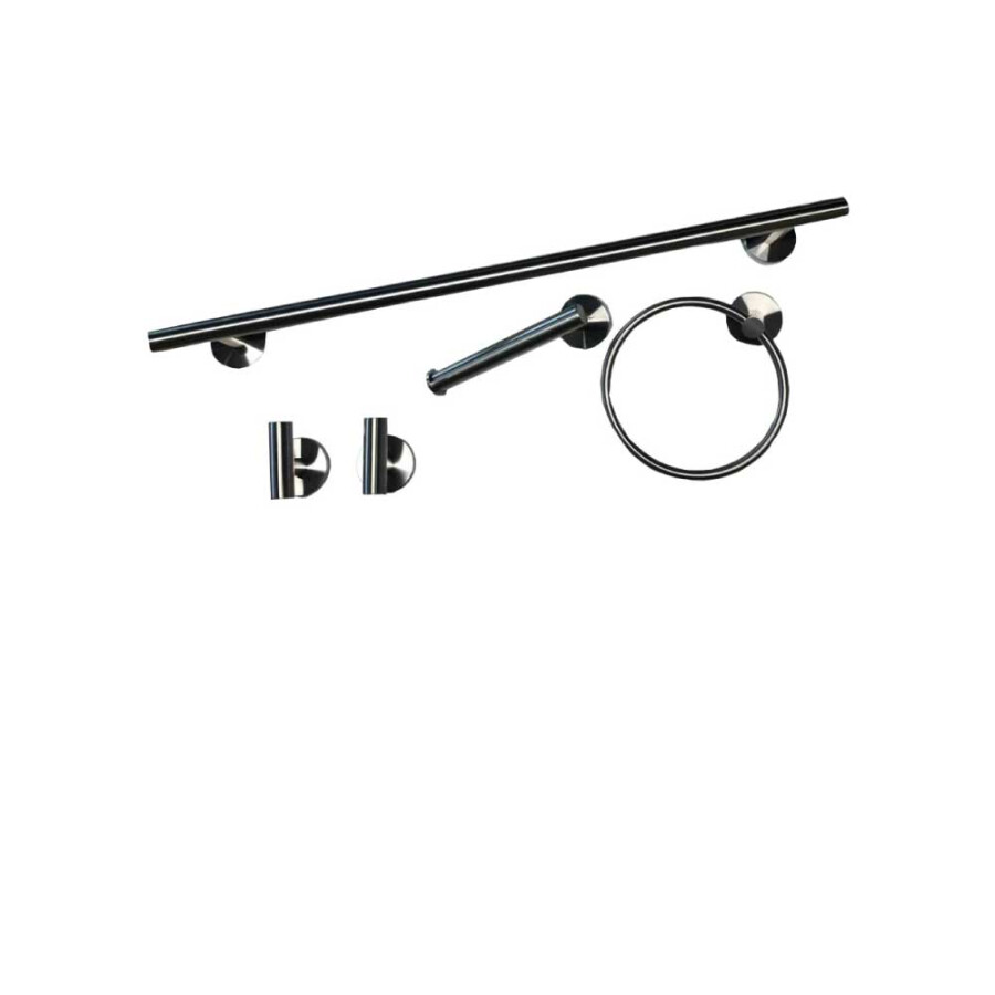 Set Accesorios Brusch Niquel Set Accesorios Brusch Niquel