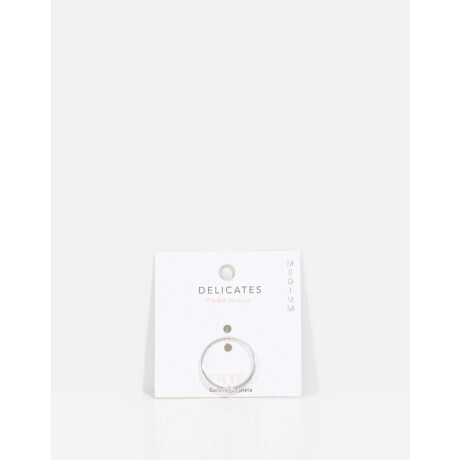 Anillo Con Cruz Plateado