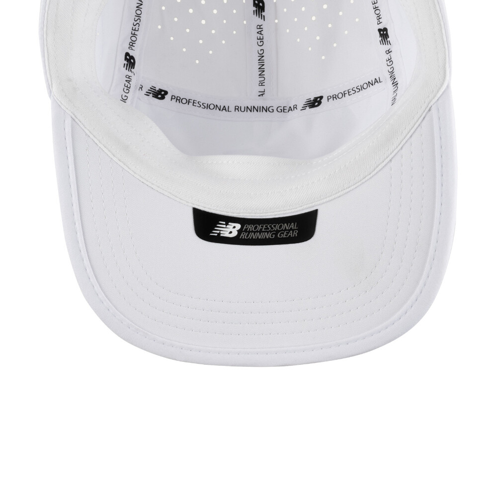 5 Panel Pro Run Hat - Unisex White