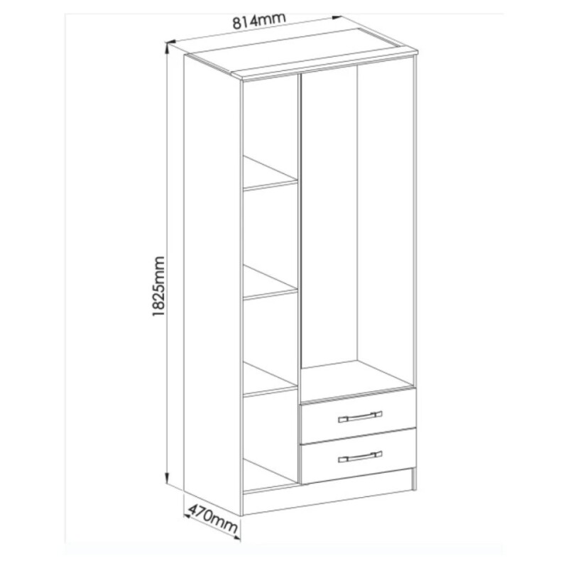 Ropero Moscú 3 Puertas 2 Cajones Pistacho Ropero Moscú 3 Puertas 2 Cajones Pistacho