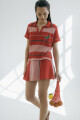 PRE VENTA FALDA LEMON KNIT Rojo