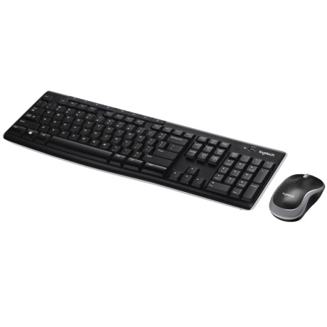 Combo mouse + teclado logitech mk270 inalámbrico Negro