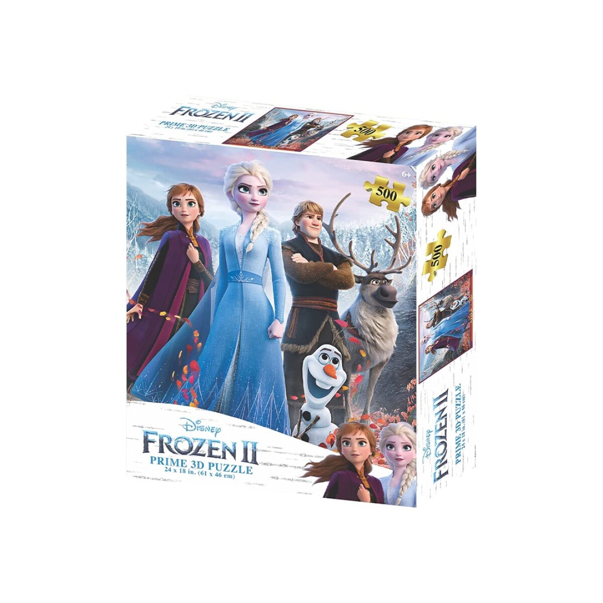 Puzzle Frozen 3D 500 Piezas 32648 - 001 