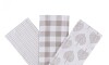 Kit X3 Repasadores Hojas Beige 45x65 - Pilar Kit X3 Repasadores Hojas Beige 45x65 - Pilar