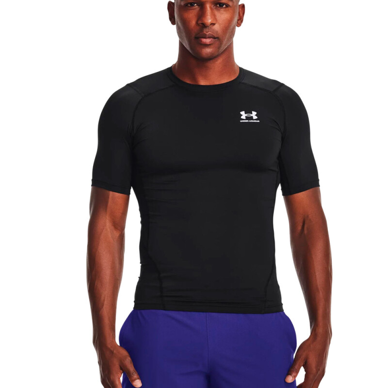 REMERA UNDER ARMOUR HEATGEAR ARMOUR COMPRESSION Black