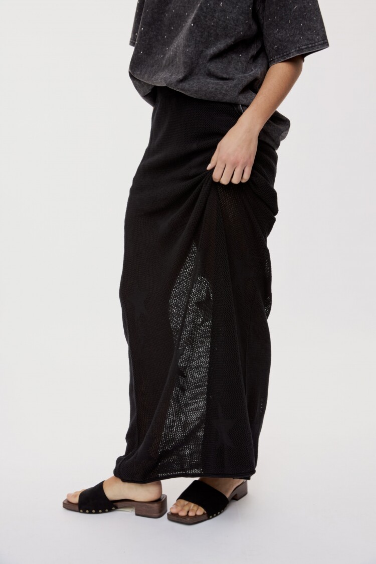 FALDA STELLA Negro