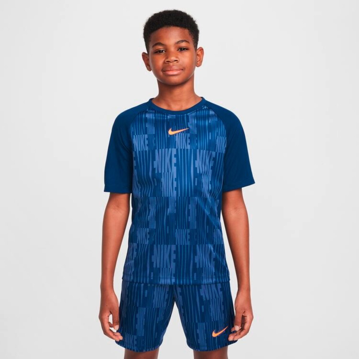Remera Nike Academy de Niños - Azul 