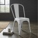 Silla Tolix Lumax Opaca De Metal Para Comedor Y Cocina Diseño Retro Clásico Versátil Metal