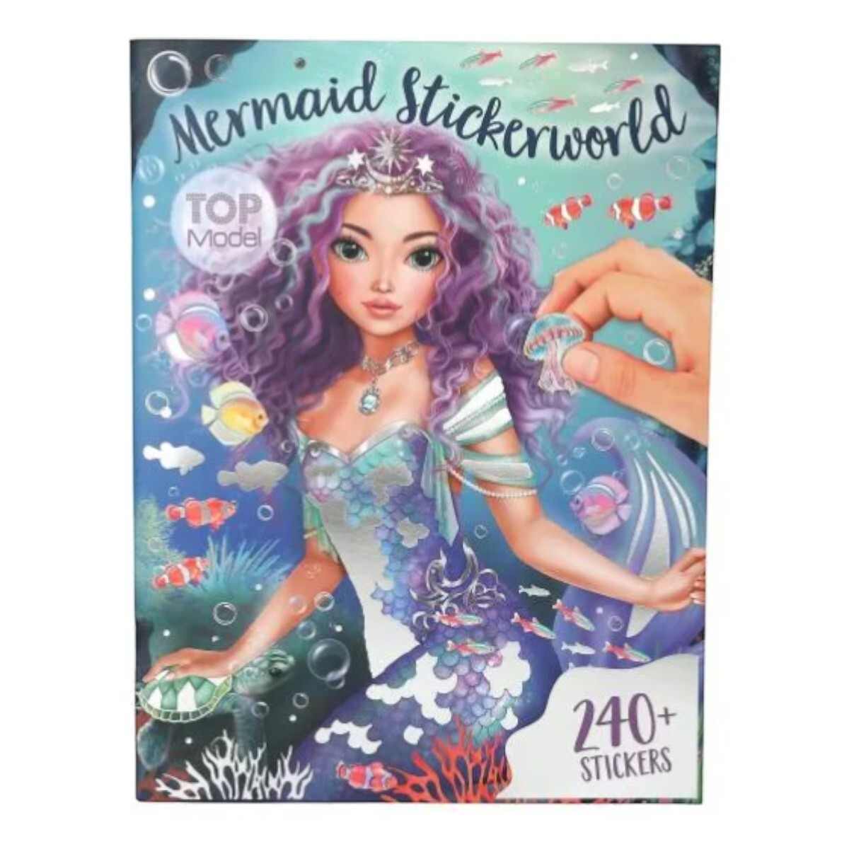 Libro de Stickers Stickerworld Mermaid Top Model 