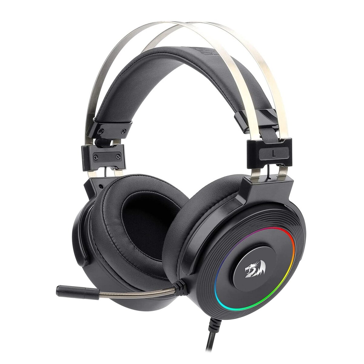 REDRAGON H320RGB-1 LAMIA 2, GAMING HEADSET W/STAND, USB RGB 