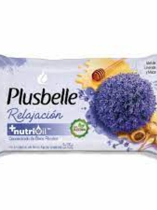 Pack Jabon de Tocador Plusbelle 3 unid x 120 grs Relajacion Pack Jabon de Tocador Plusbelle 3 unid x 120 grs Relajacion