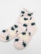 MEDIAS SHERPA LOVE LLAMAS ROSADO