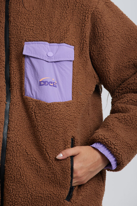 CAMPERA CAMILE DIXIE MarrÓn