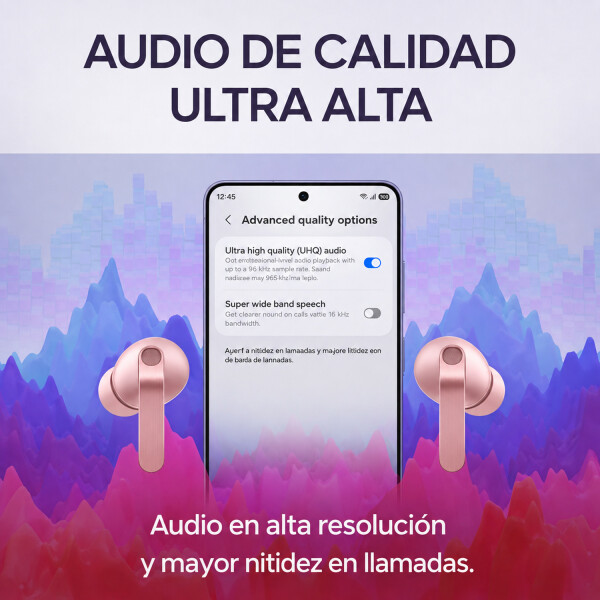 Auricular Samsung Buds 4 Pro Bluetooth Anc DORADO