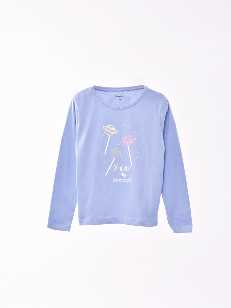 REMERA MARA - AZUL CLARO 