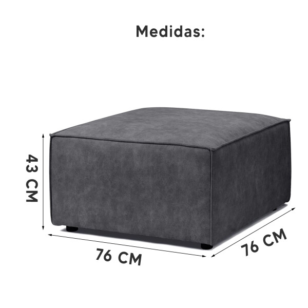 Puff Maxi Butaca Isla Blokk Sfmvsblobg GRIS