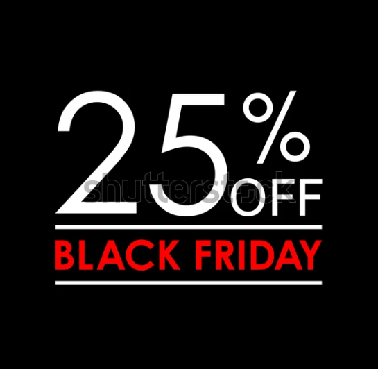 BLACK FRIDAY 25% W K TRANSFER