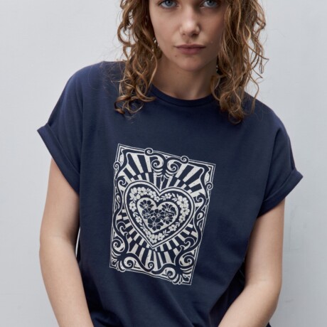 REMERA LIMBO Azul Marino