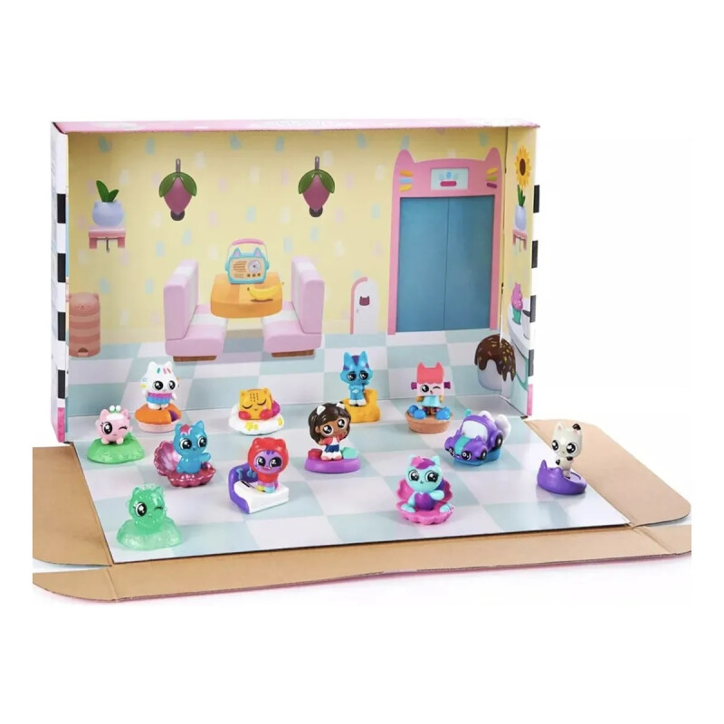 Gabby S Dollhouse Conjunto De Minifiguras Meow Mazing Gabby S Dollhouse Conjunto De Minifiguras Meow Mazing