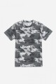 Remera camuflayada GRIS