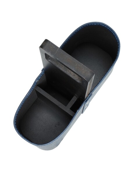 Matera de Auto en Madera Azul