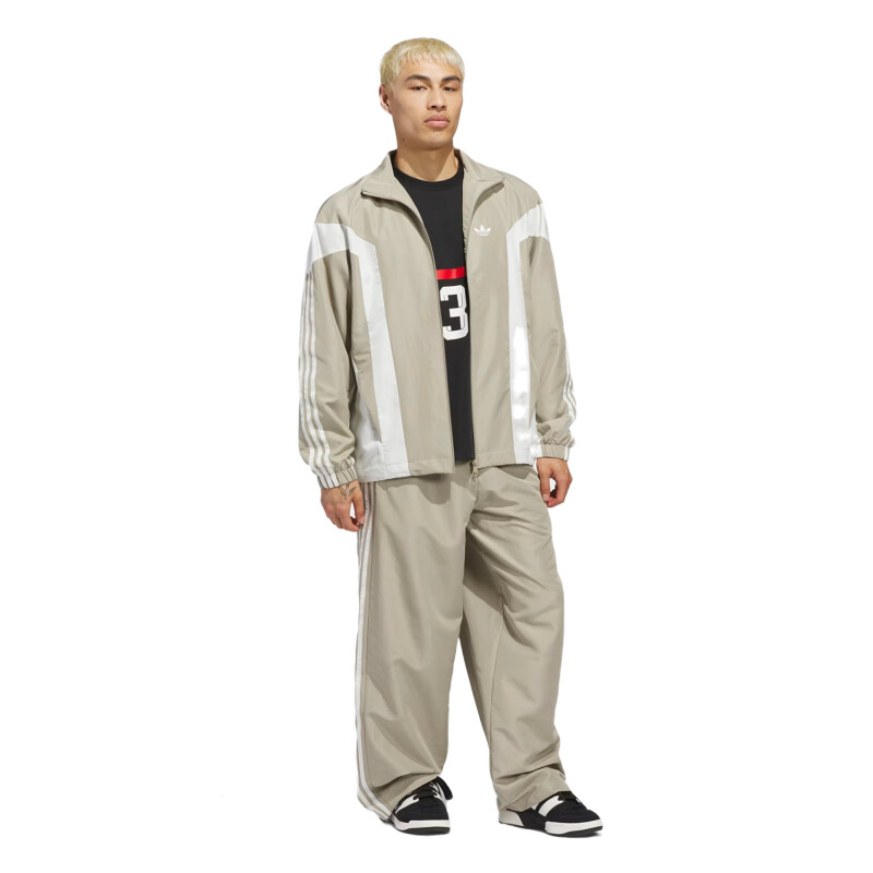 Campera Adidas Windbreak Wonder Cargo - Beige Campera Adidas Windbreak Wonder Cargo - Beige